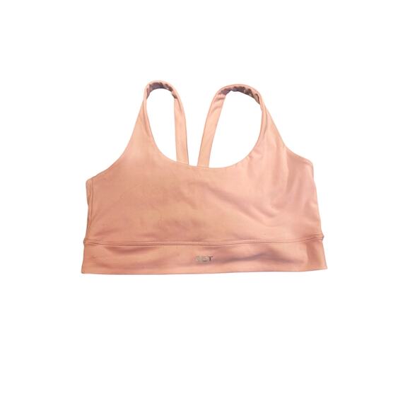 SET ACTIVE Luxform® Sports Bra in Petal Pink Size L - Picture 2 of 4